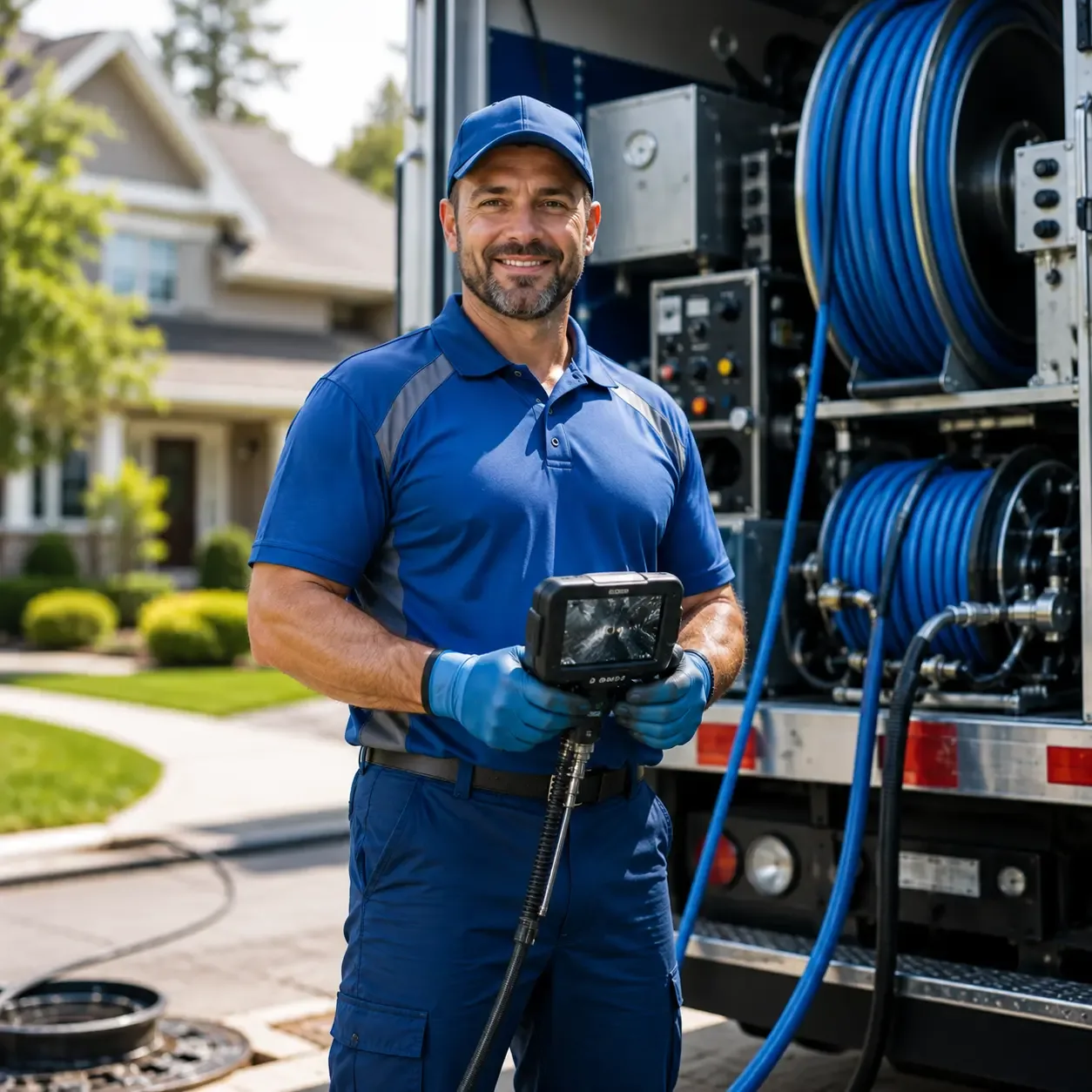 Local outdoor drain cleaning specialists in Ewing, IL